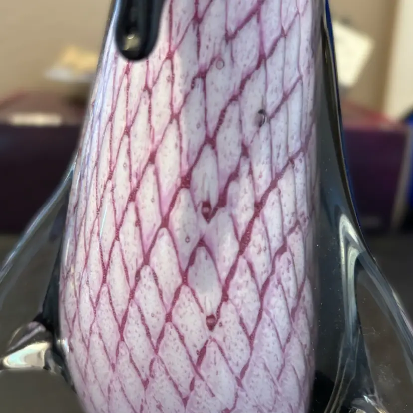 Glass Penguin Beautiful Color, Maybe It’s Something Special?