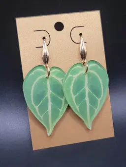 Anthurium Earrings