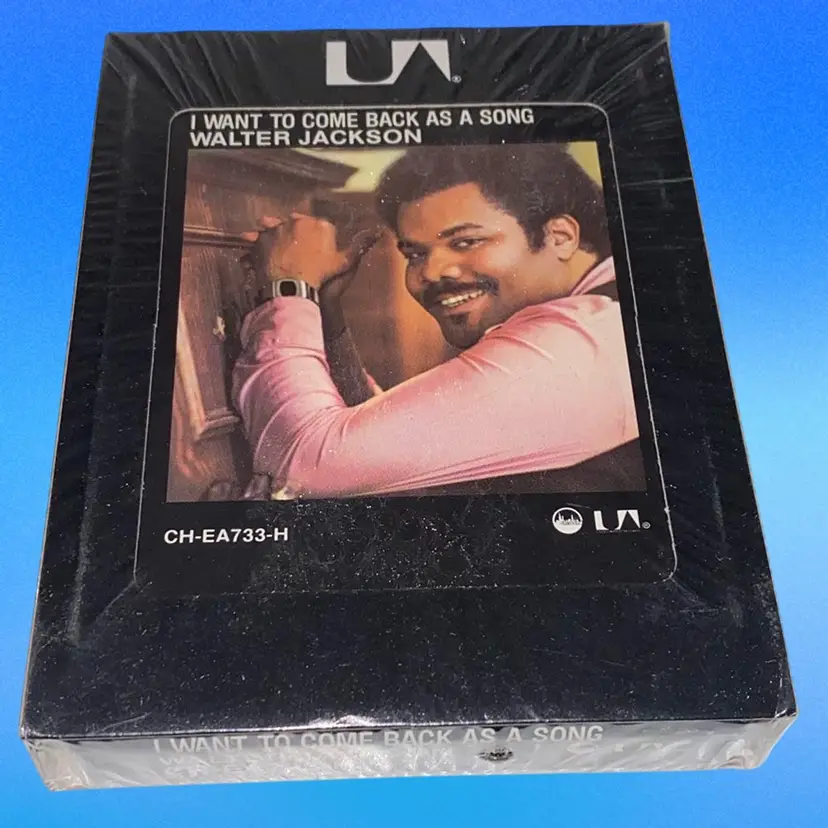 Walter Jackson, I Want To Come Back As A Song 8 Track Tape Cartridge, New , Read Description