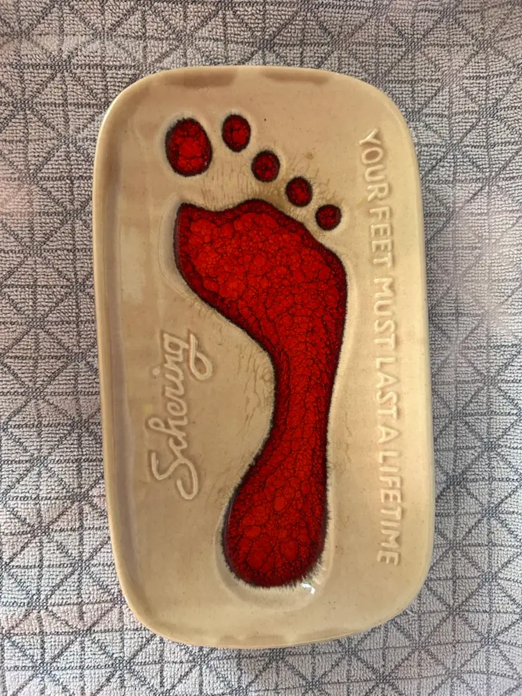 Vintage McCoy “Scherirg” Advertising Trinket Dish