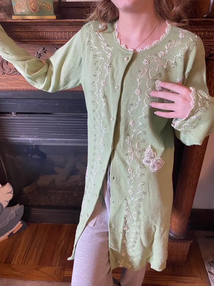 Vintage 90’s Storybook Knits Butterfly Sweater