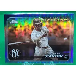 Giancarlo Stanton 2024 Topps Chrome Sepia Refractor Yankees