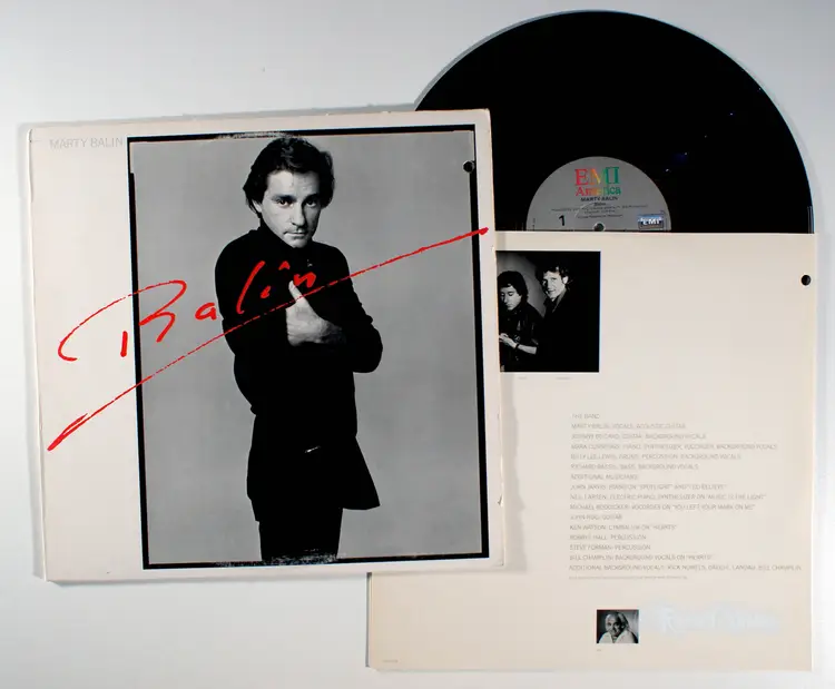 Marty Balin - Balin (1981) Vinyl LP • Self-titled, Jefferson Airplane, Hearts