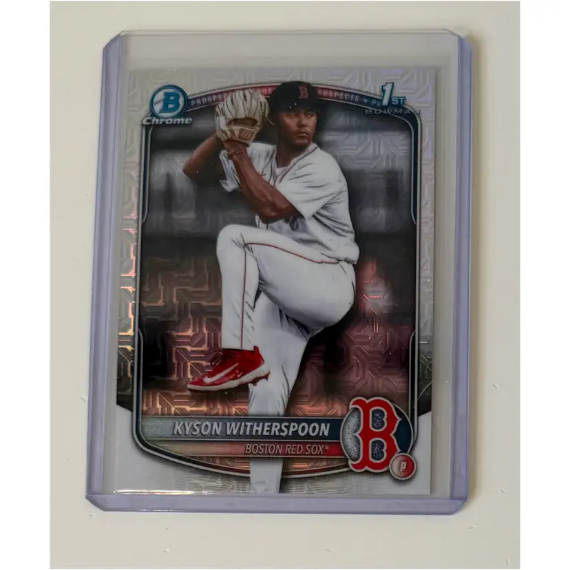 Kyson Witherspoon 1st Bowman Chrome Mojo Refractor Boston Red Sox