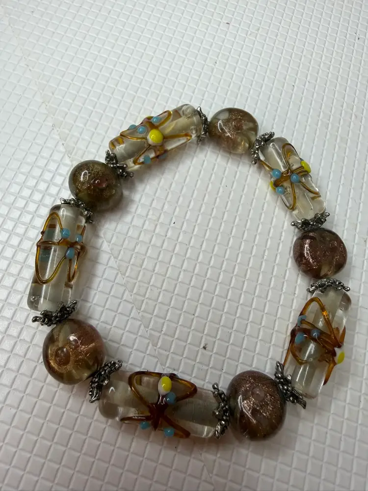 Glass Beads With Glass Beads