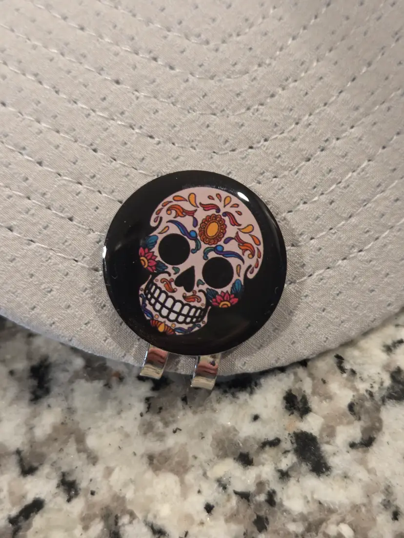 Ball Marker - Sugar Skull