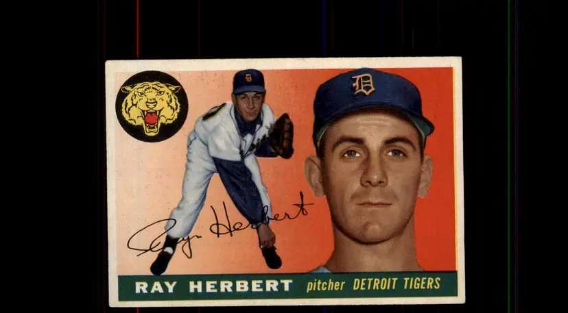 1955 Topps #138 Ray Herbert - (pk-tl1) - Detroit Tigers