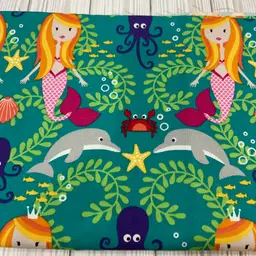 Fat Quarter Sirens Of The Sea Fabric