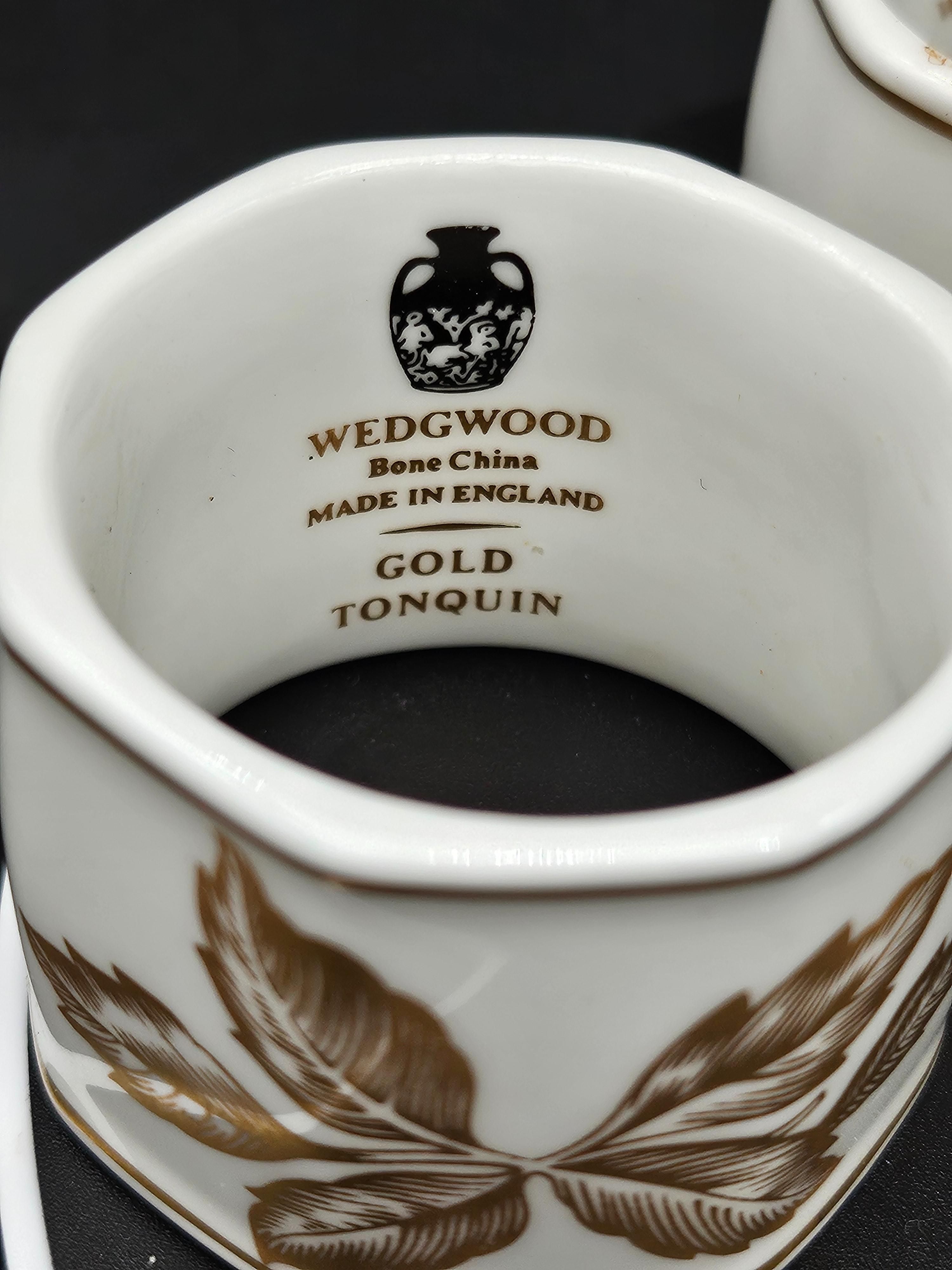 WEDGWOOD BoneChina MADE IN ENGLAND CAVENDISH R4680 中皿 6枚 