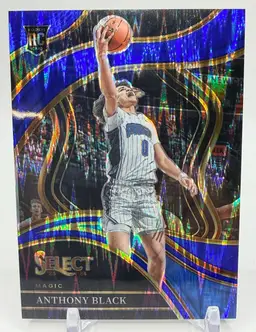 Anthony Black 2023-24 Panini Select Courtside #296 Blue Flash Prizm /99 Rookie