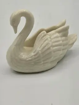 Vintage Lenox porcelain swan figurine