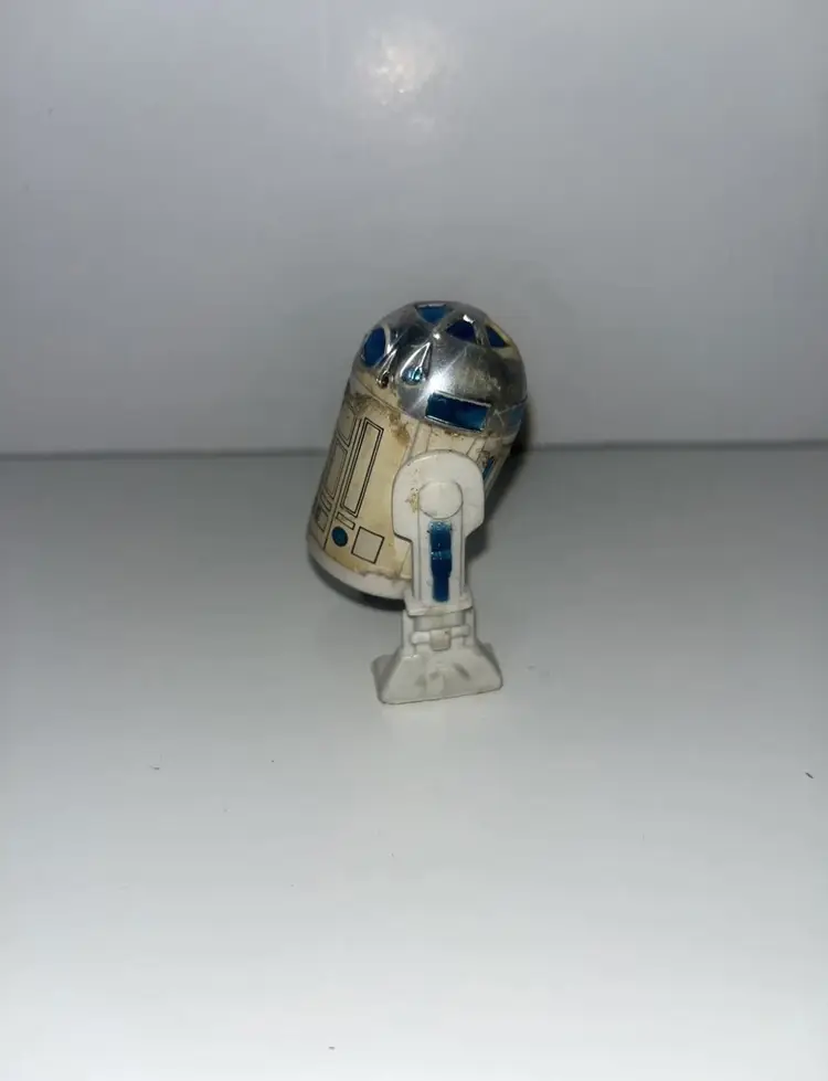 Vintage 1977 R2-D2 Solid Dome Clicks Hong Kong Loose Kenner Star Wars