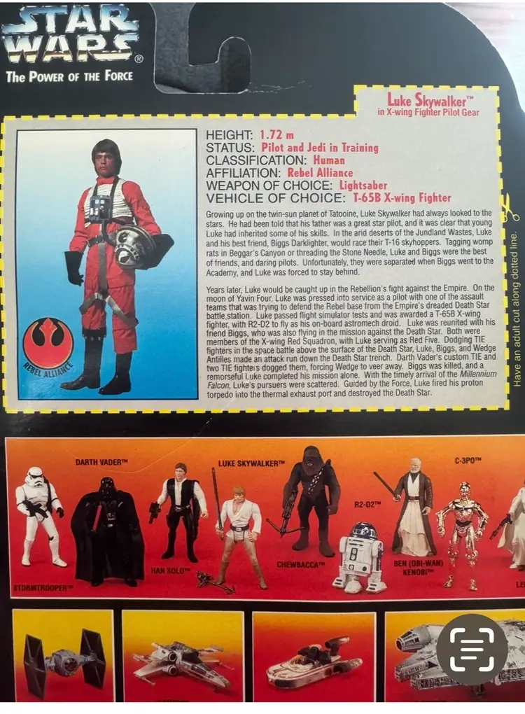 Luke Skywalker Figure New