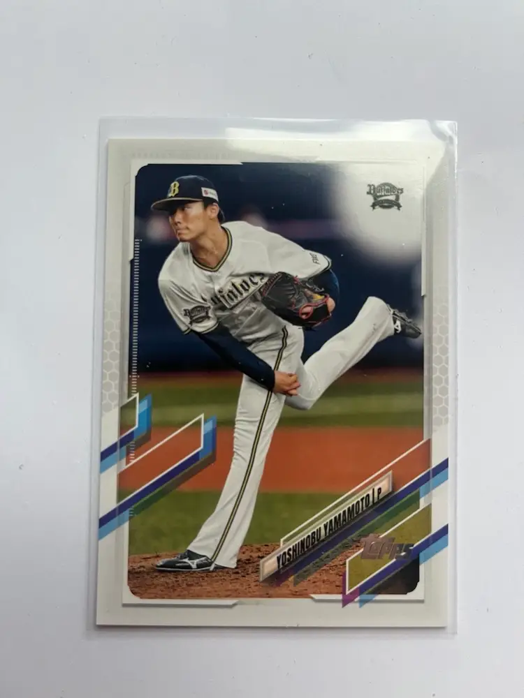 2021 Yoshinobu Yamamoto - Topps NPB #128
