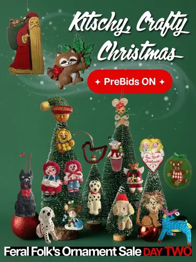 🎄 ORNAMENTS Day 2 🎄 Wooden Hand Painted, Felt & Pom Pom, Critters Galore!