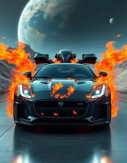 Grim Jaguar - 9x11 Print