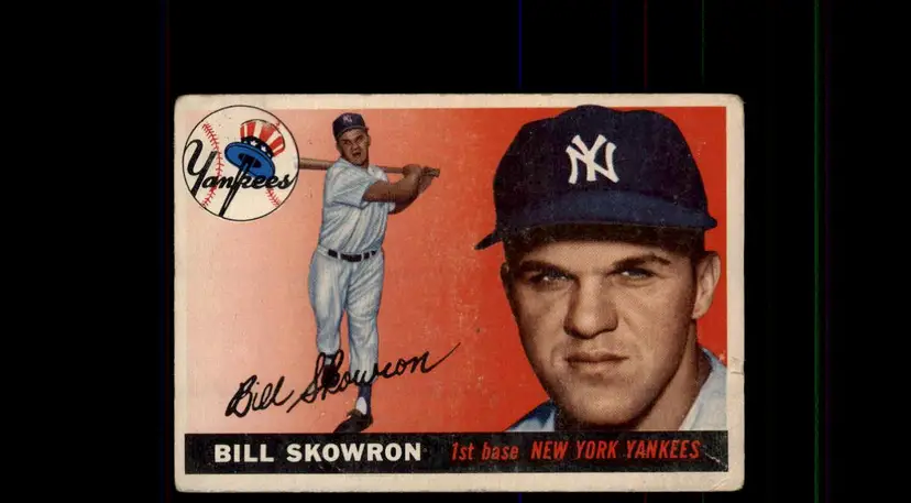 1955 Topps #22 Bill Skowron - (pk-tl1) - New York Yankees