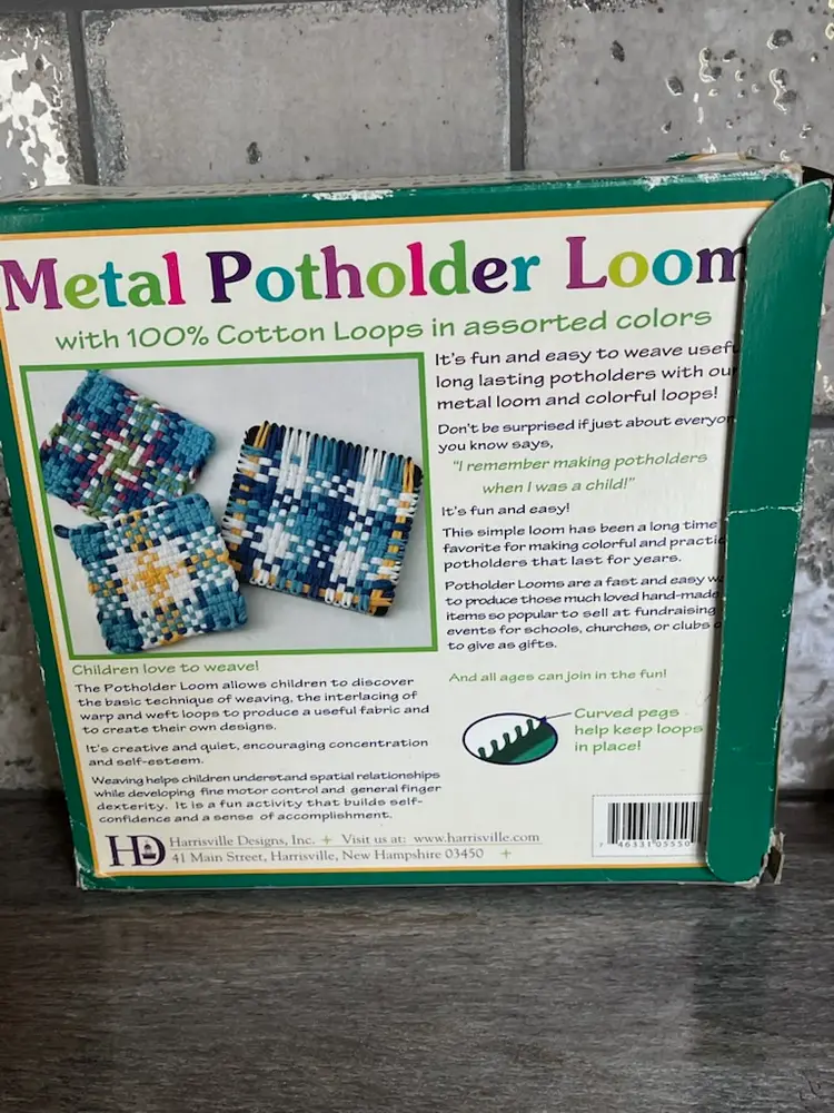 Harrisville Designs Metal Loom Weaving Kit Complete