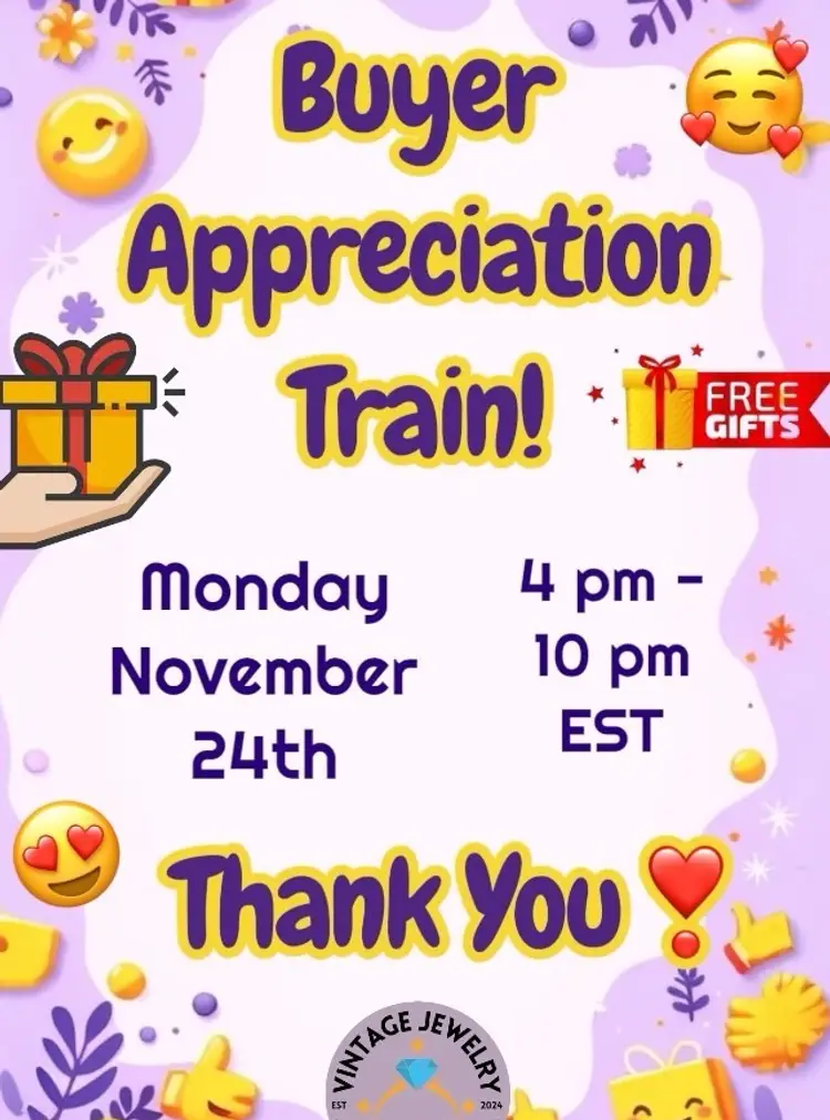 Buyers Appreciation  Train - Giveaways Every 15 Mins ! 