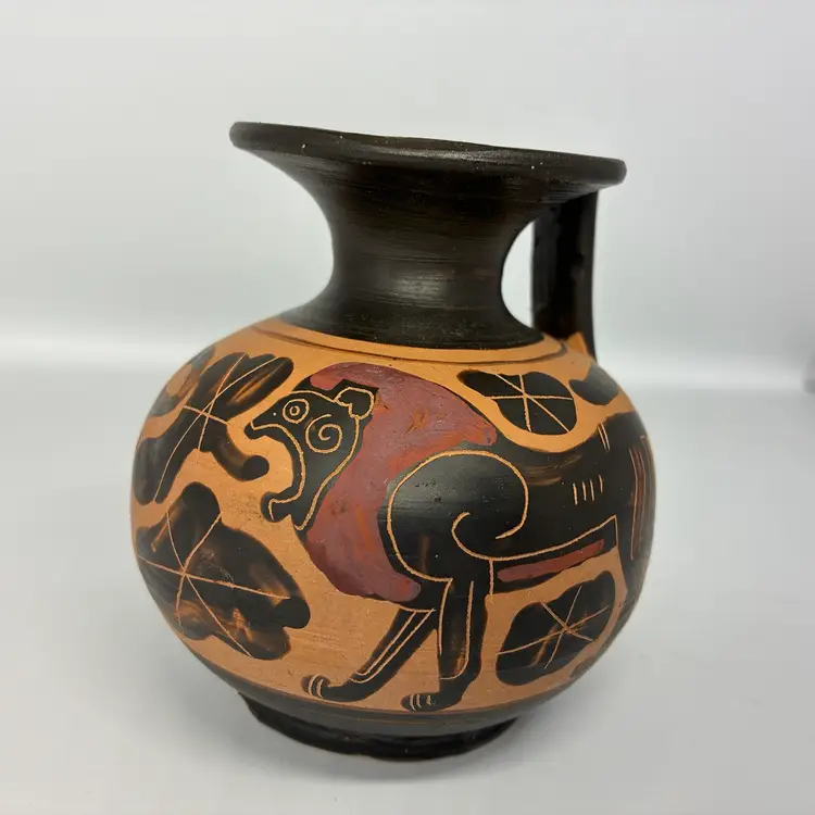 Small handmade replica of a Corinthian aryballos