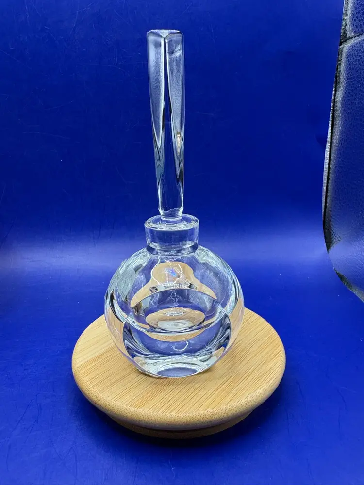 Mikasa Slovenia Clear Glass Perfume Bottle