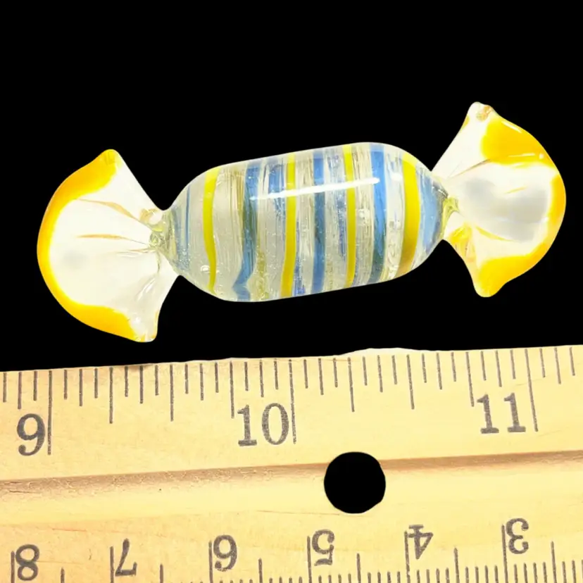Vintage Unknown Artist Handblown Glass Candy Under 3β