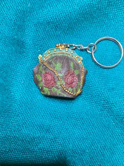 Purse Keychain Made Of Resin Quite Detailed