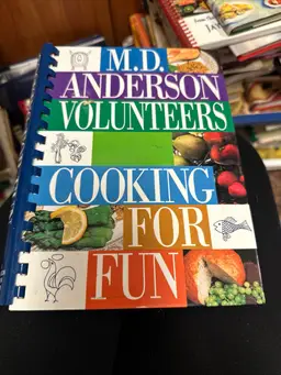 Md anderson Volunteers Cooking For Fun
