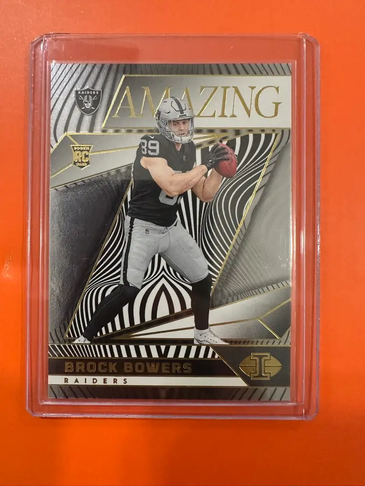 2024 Illusions Brock Bowers AMAZING  #6 RC Raiders