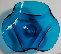 MCM Vintage Viking Bluenique Console Bowl Dish