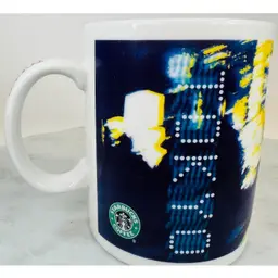 Starbucks Coffee Japan Tokyo Mug 2003 Multicolor 14 Oz Christmas Holiday