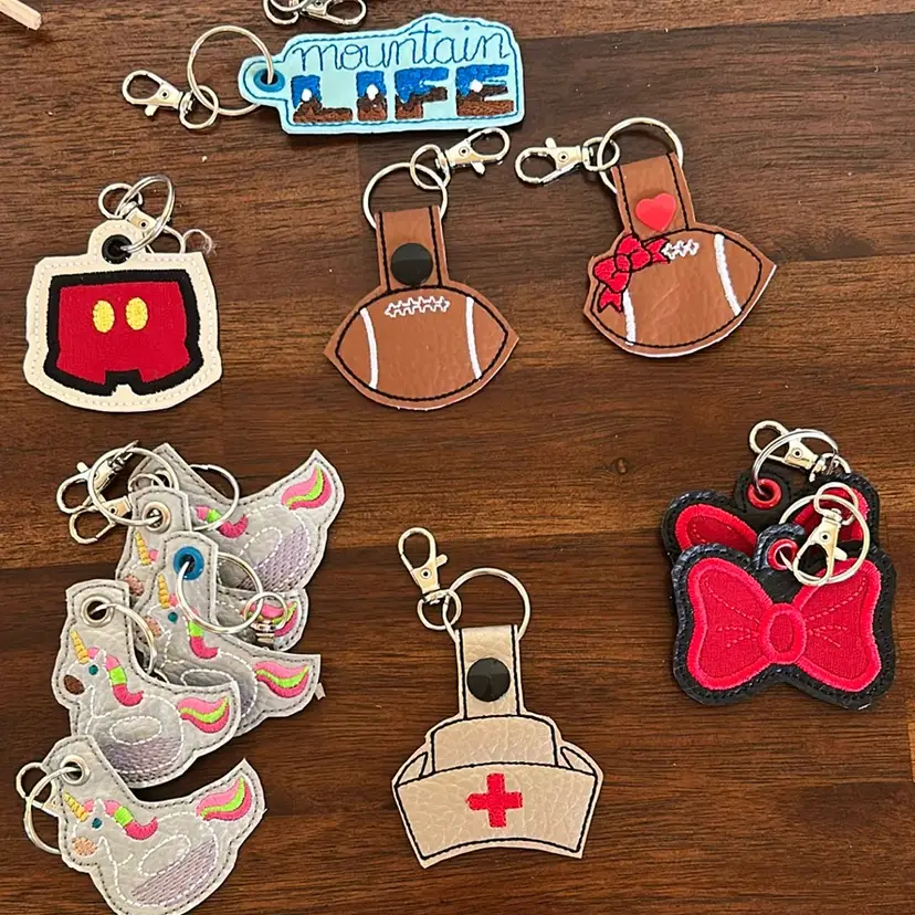 #02 - Handmade Keychains Nurse Hat