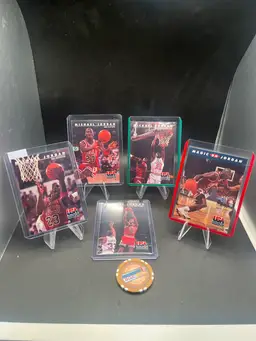 Michael Jordan 10-card Set 1992 Skybox USA Basketball Chicago Bulls