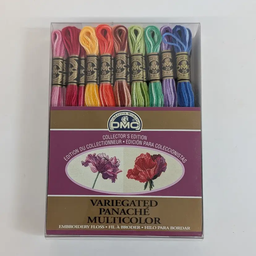 DMC Variegated Embroidery Floss Collector’s Edition 34 Skeins x 8.7 Yards