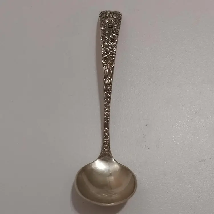 Sterling Silver Stieff Rose Cream Ladle