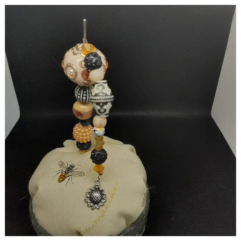 Hand Beaded Pokey Tool/Cookie Scribe/Vinyl Weeding Tool/Awl