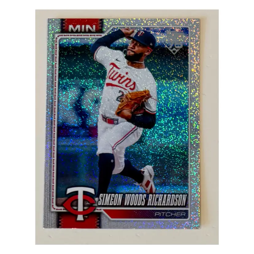Simeon Woods Richardson Holofoil Minnesota Twins