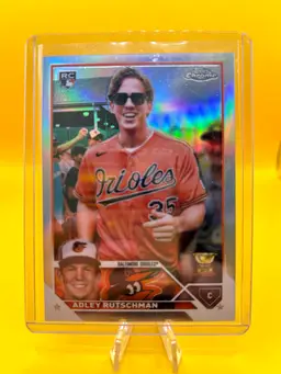Adley Rutschman 2023 Topps Chrome Image Variation Baltimore Orioles