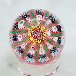 Perthshire Millefiori 11 Spoke Paperweight