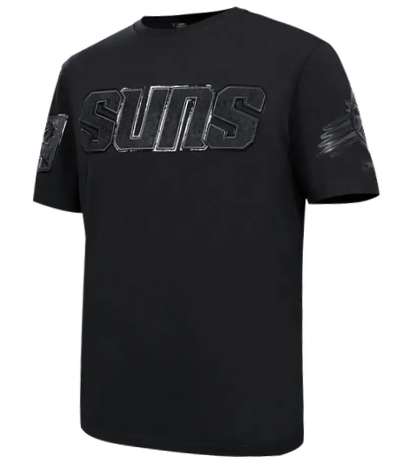 Phoenix Suns Blackout t-shirt NBA Basketball Official Luxury Athletic Collection