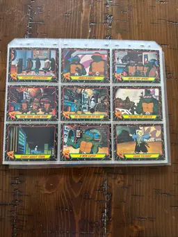 1989 TMNT Series 2 Trading Cards Plus 11 Bonus Stickers Mint Condition