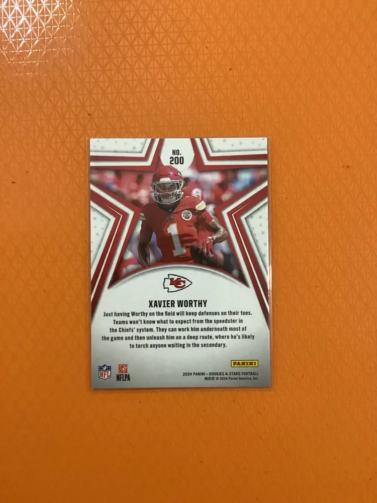2024 Rookies & Stars Xavier Worthy Longevity RC