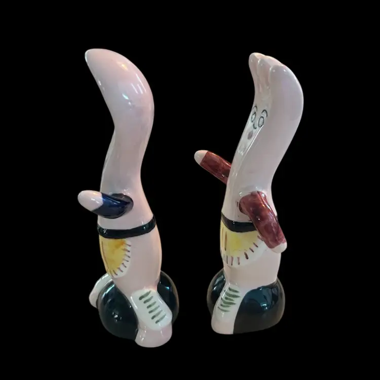 Fork & Spoon Anthropomorphic S&P - VTG