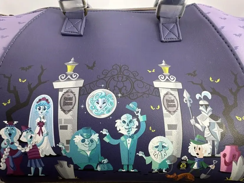Disney Loungefly Haunted Mansion Satchel Purse NEW
