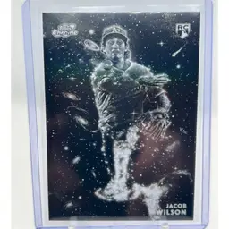 Jacob Wilson - 2025 Topps Cosmic Chrome Constellation SSP (RC) Oakland Athletics