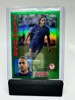 2024 Topps USA Olympics Green Team USA Catarina Macario /99