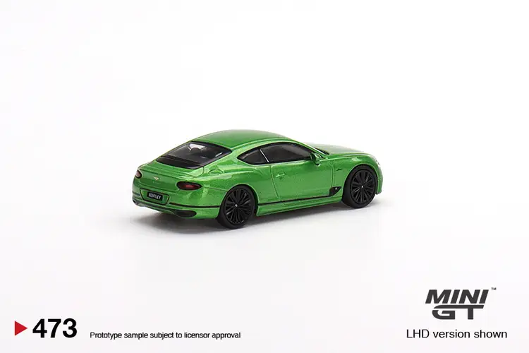 Mini GT Bentley Continental GT Speed 2022 Apple Green #473