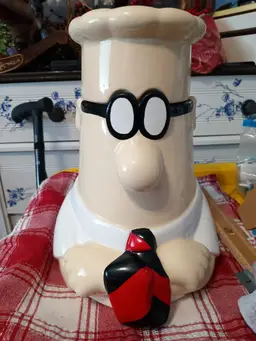 Vintage Dilbert Cookie Jar
