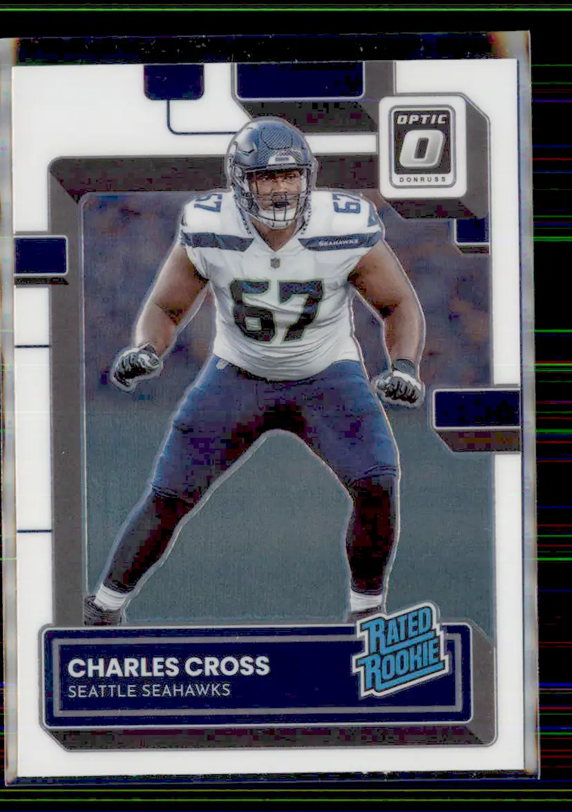 Charles Cross 2022 Donruss Optic #252 - Seattle Seahawks - (130-270)