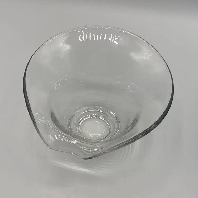 Viking Clear Glass Spouted Bowl JIP